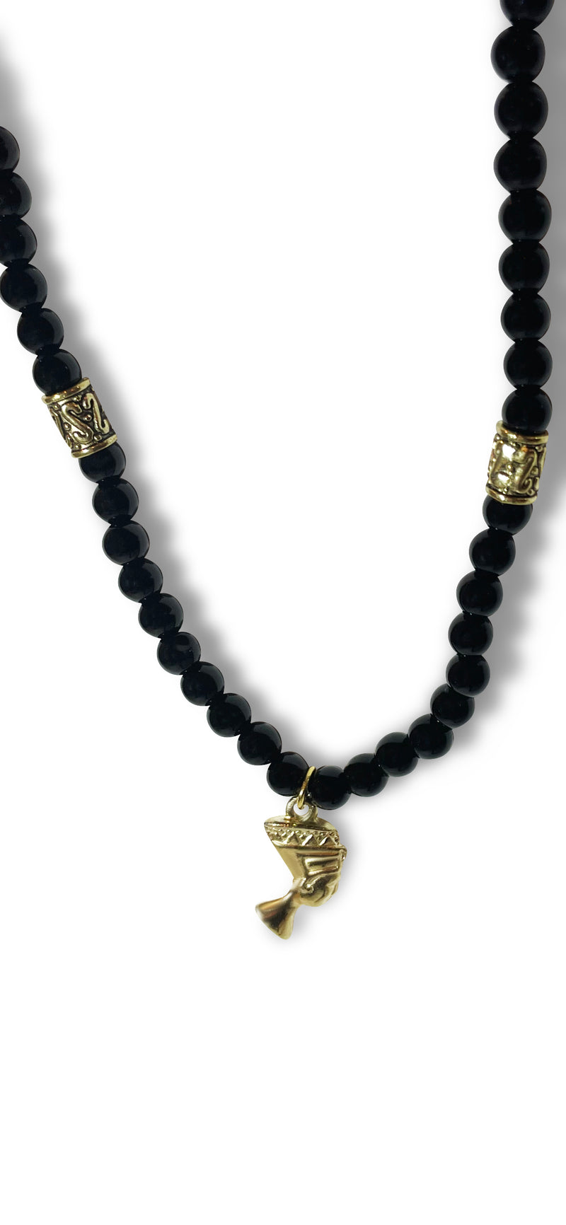 Black Jasper Nefertiti Necklace